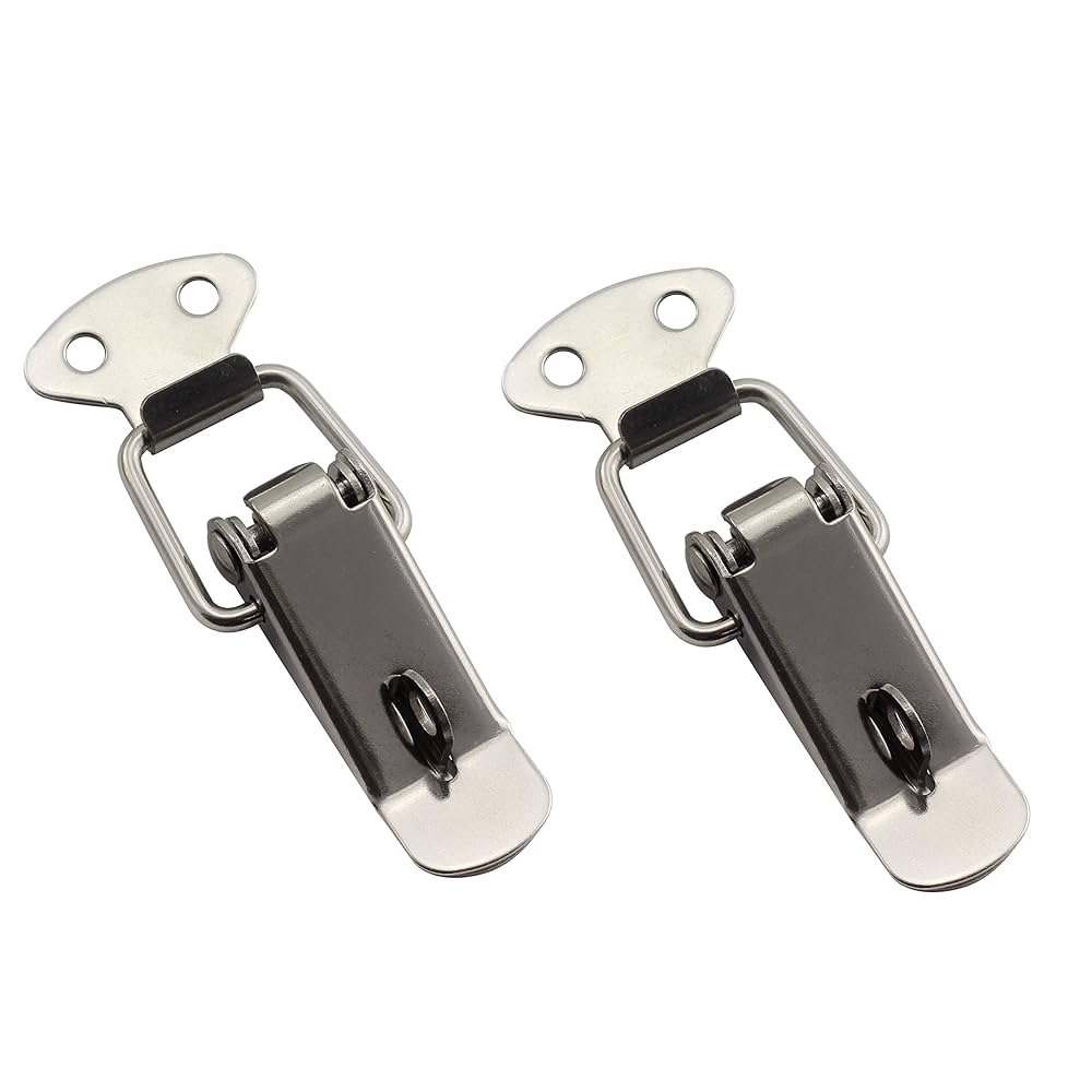 Tegg 2-Pack Spring Loaded Latch Catch Toggle Stainless Steel